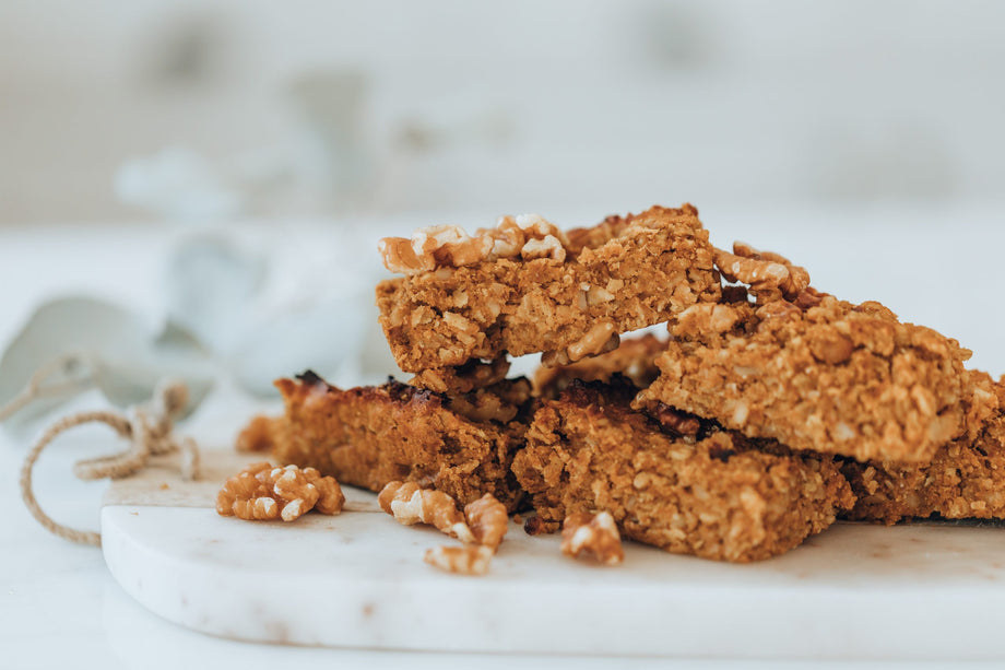 Healthy Pumpkin Oat Bars (GF)