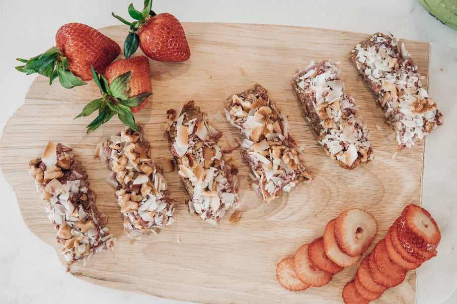 Strawberry Breakfast Bars