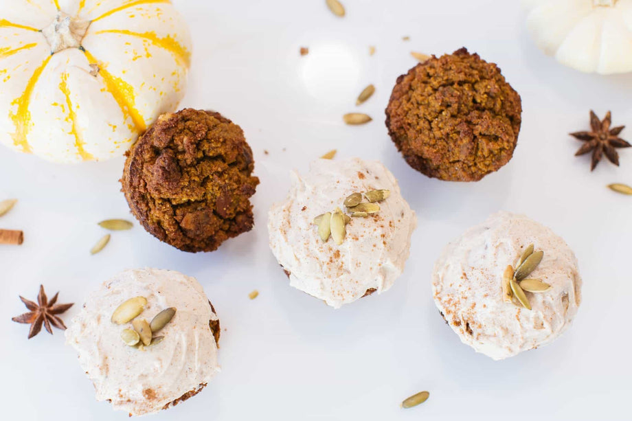 Healthy Pumpkin Spice Muffins