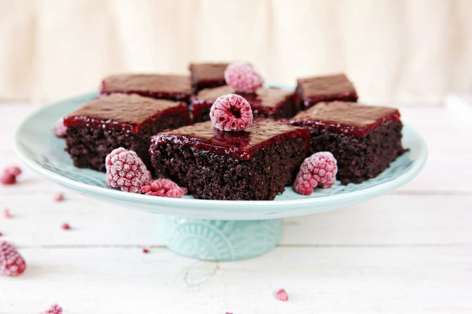 Healthy Gooey No Bake Fudge Brownies