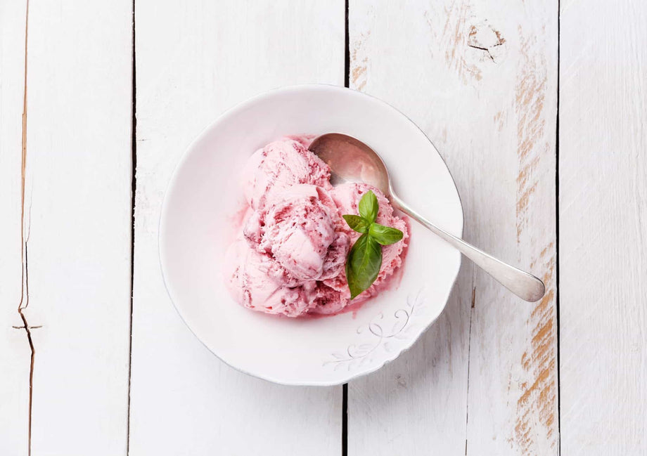 Healthy Strawberry Ice Cream