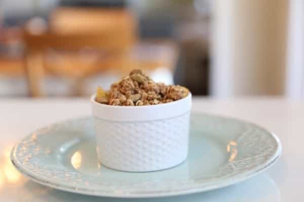 Healthy Apple Crisp For Two