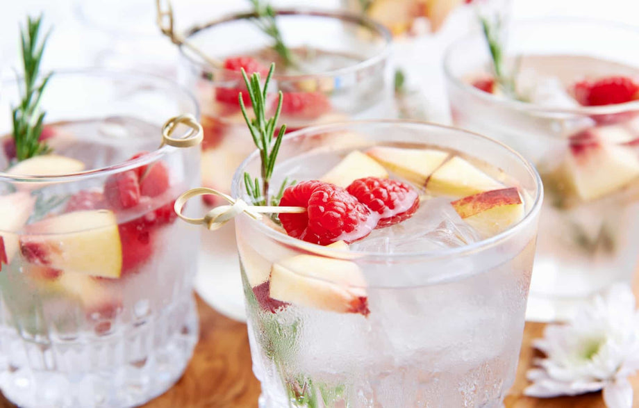 Raspberry Apple Spritzer