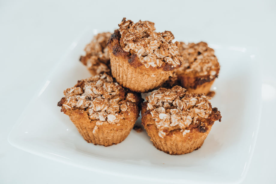 Pumpkin Spice Crumble Muffins